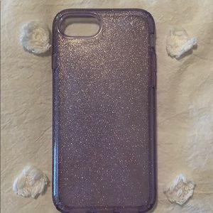 Speck Iphone 6s purple glitter case